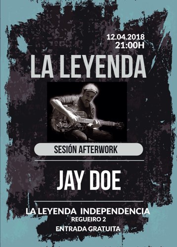 Jay Doe concierto en La Leyenda- Independencia de Vigo