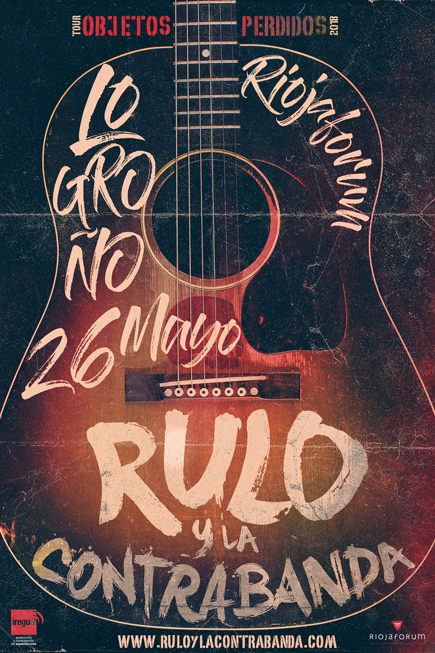 Rulo y La Contrabanda de gira en Logroño