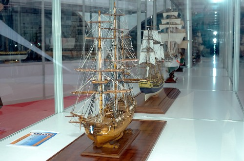 Exposición de modelismo naval en Vigo