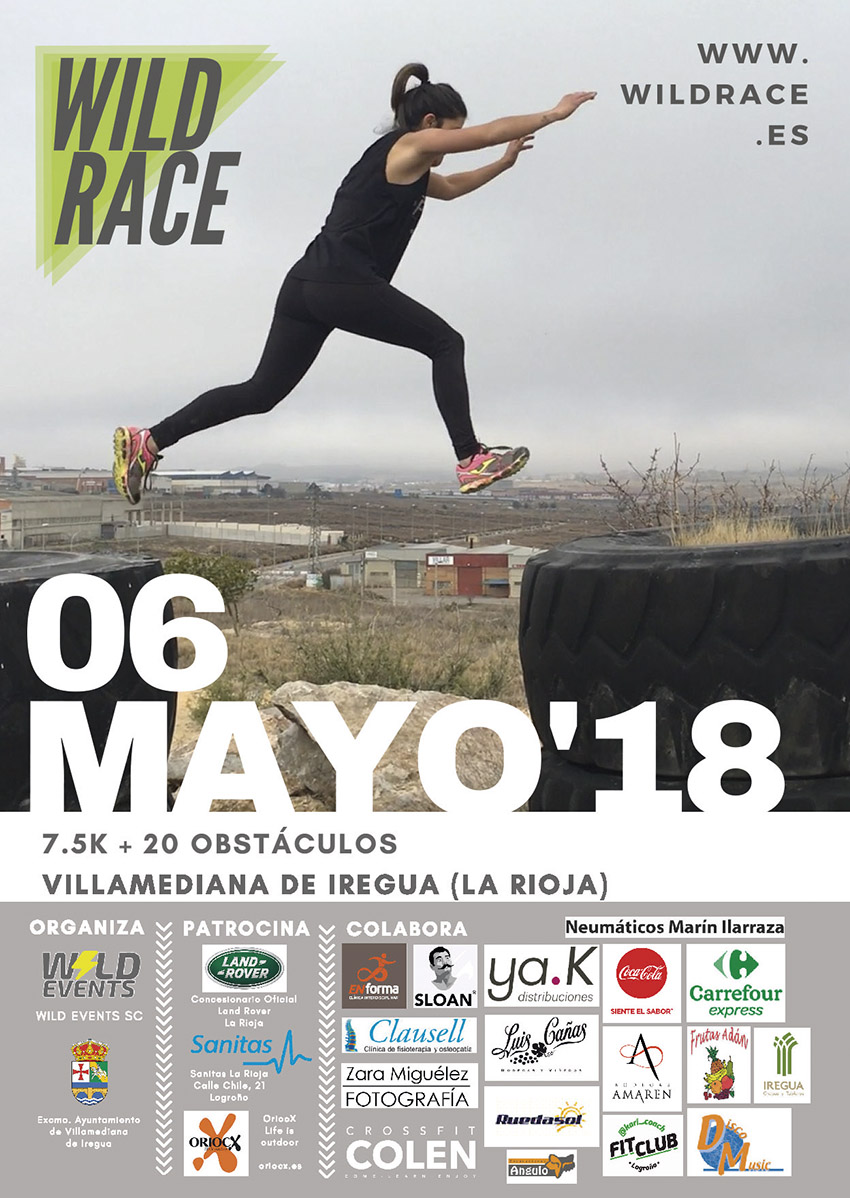 I Wild Race, Primera carrera OCR (Obstacle Course Racing) en La Rioja