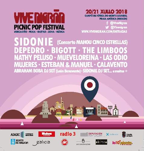 El festival Vive Nigrán confirma nuevas bandas a su cartel: Mujeres, The Limboos y Cala Vento