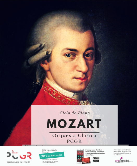 La Orquesta clásica PCG interpreta el Monográfico de Piano de Mozart en el Palacio de Congresos de Granada
