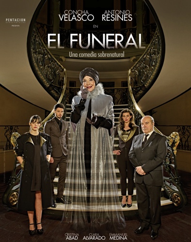 El funeral, con Antonio Resines y Concha Velasco en el teatro Afundación de Vigo