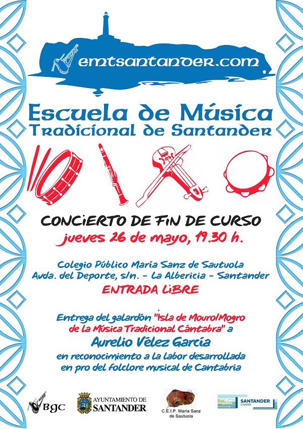 escuela de musica tradicional de Santander
