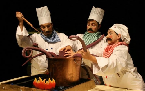 Bon appetit, espectáculo para niños en Soutomaior