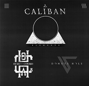 `Caliban + Heart Of a Coward´ en la Sala Porta Caeli Global Music