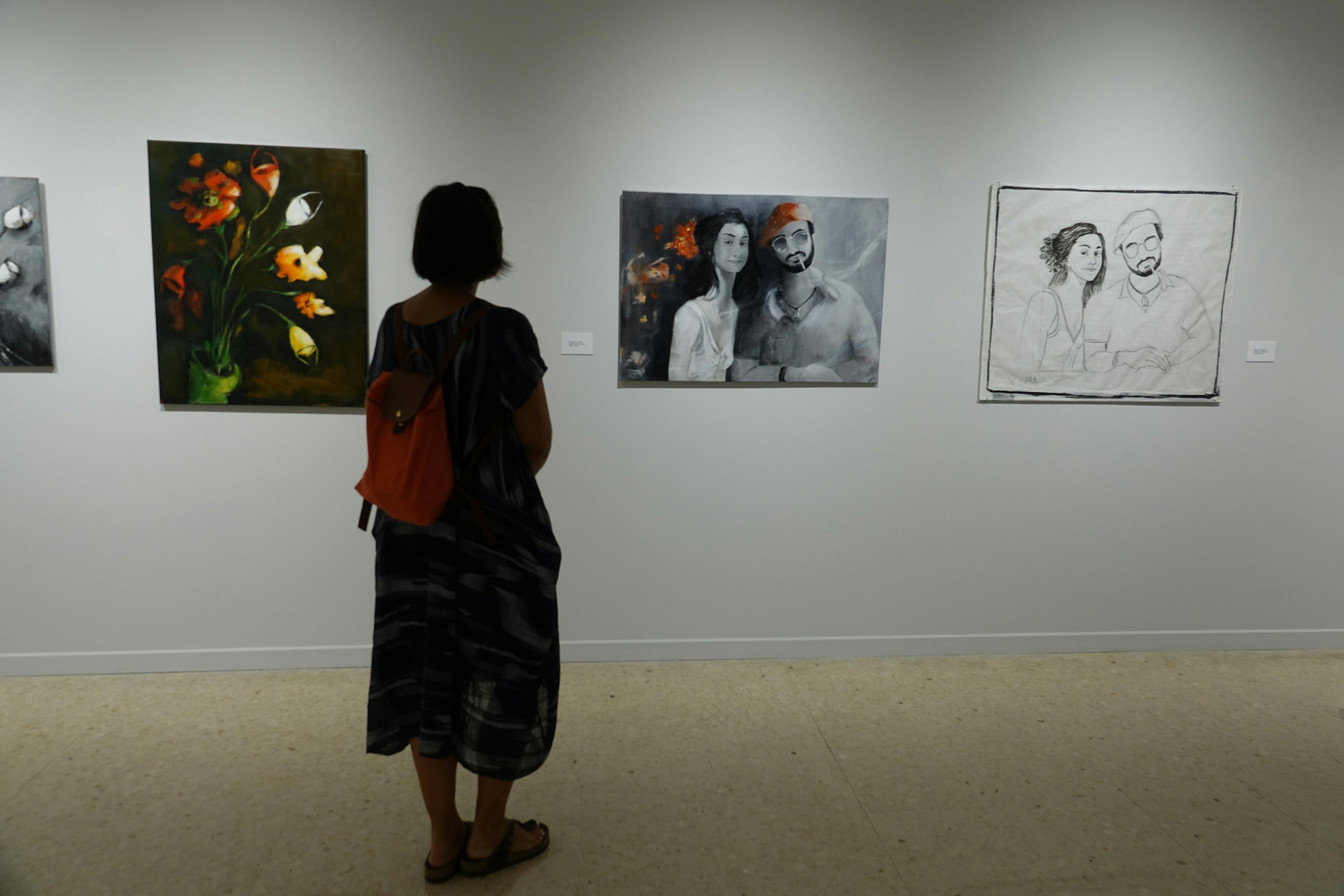 Exposición ‘La belleza dentro del drama’ de María Akaso en la Sala Moreno Villa de Málaga