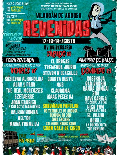 Festival Revenidas 2018 en Vilaxoán de Arousa