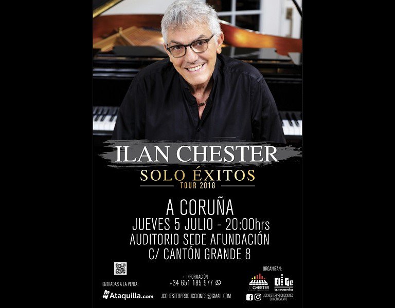 Ilan Chester concierto en la sede Afundación de A Coruña
