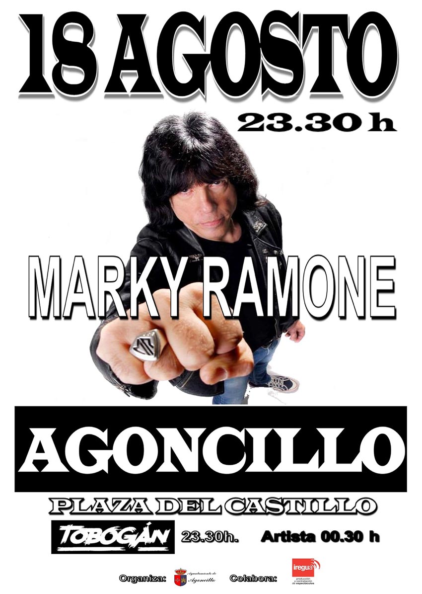 Concierto de Marky Ramone en Agoncillo