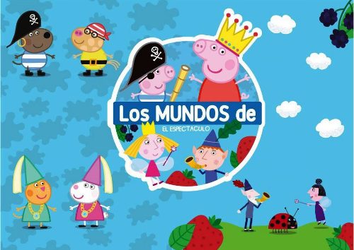 El mundo de Peppa Pig y Ben & Holly, espectáculo para niños en el auditorio de Castrelos de Vigo