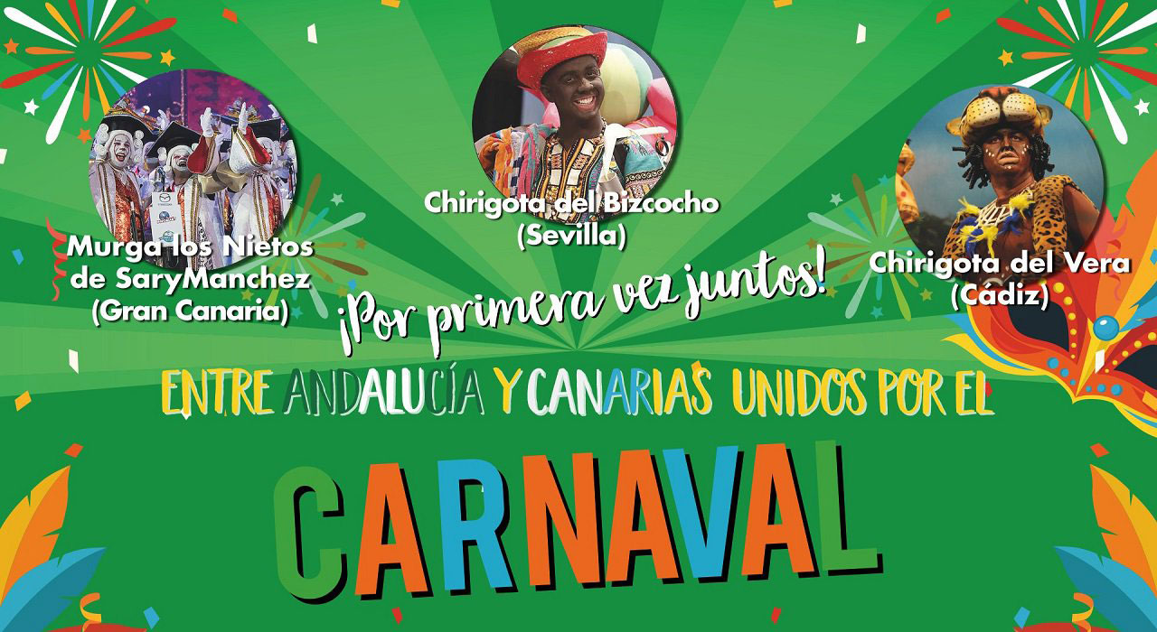 Entre Andalucía y Canarias unidos por el carnaval en el Cartuja Center CITE de Sevilla