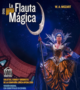 La flauta mágica, ópera de Mozart en el teatro Afundación de Vigo