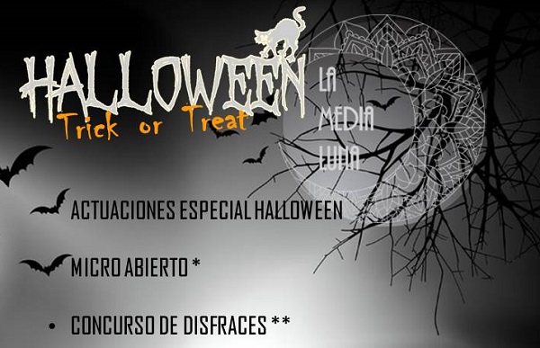 Fiesta Halloween en La Media Luna