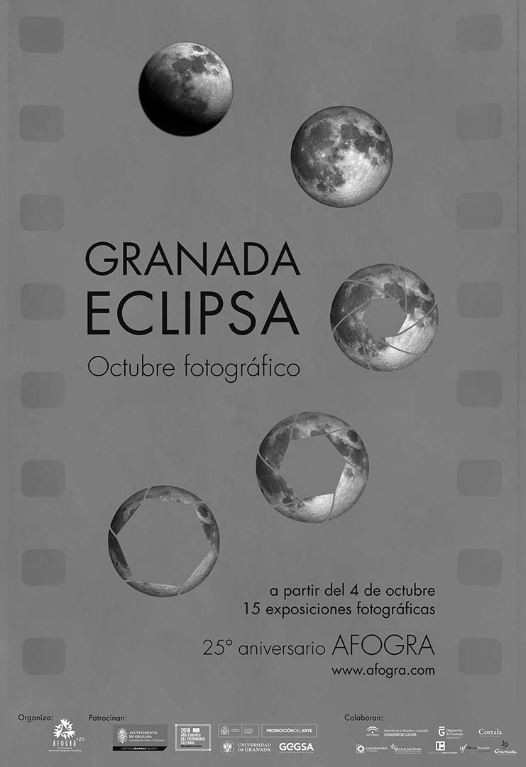 Afogra celebra su 25 aniversario con la exposición Granada Eclipsa.