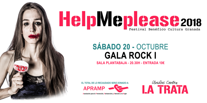 Gala Help Me Please para luchar contra la trata el 20 y 21 de octubre en Plantabaja