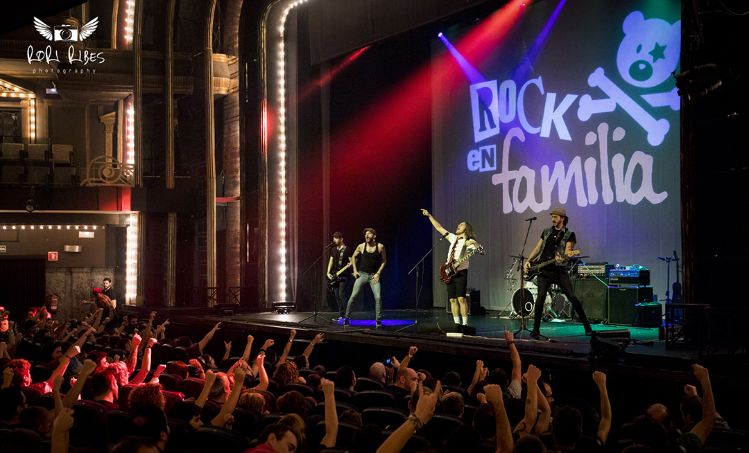 Rock En Familia llega a Granada el 21 de Octubre en el Palacio de Congresos