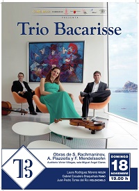 Trio Bacarisse en el Auditorio Víctor Villegas