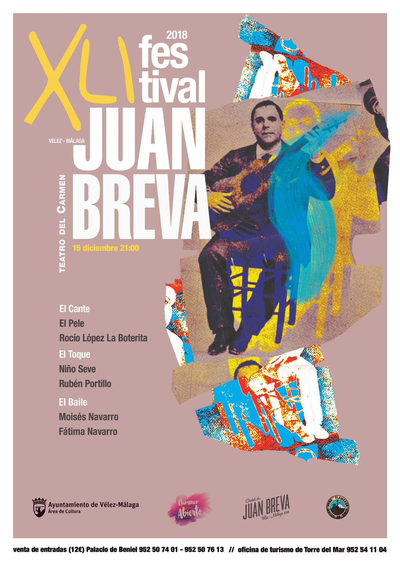 El Pele y La Boterita en el Festival Flamenco Juan Breva 2018