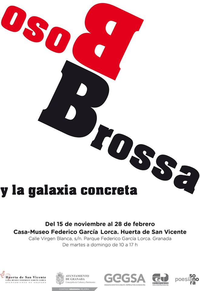 Exposición Boso & Brossa y la Galaxia Concreta en la Huerta de San Vicente de Granada