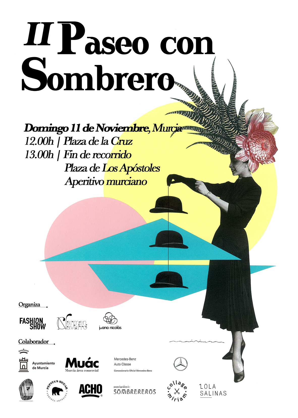 ‘Paseo con Sombrero’ vuelve a las calles de Murcia este domingo