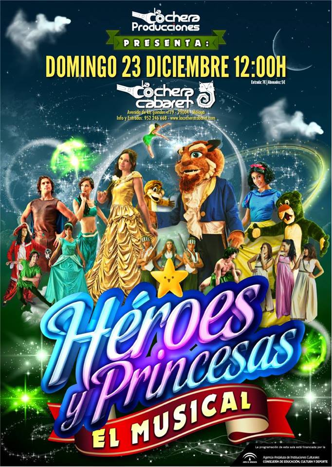 Héroes y Princesas se dan cita en La Cochera Cabaret