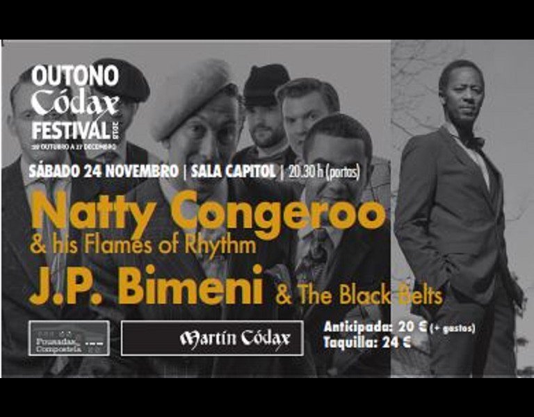 Natty Congeroo y Jp Bimeni concierto en Santiago