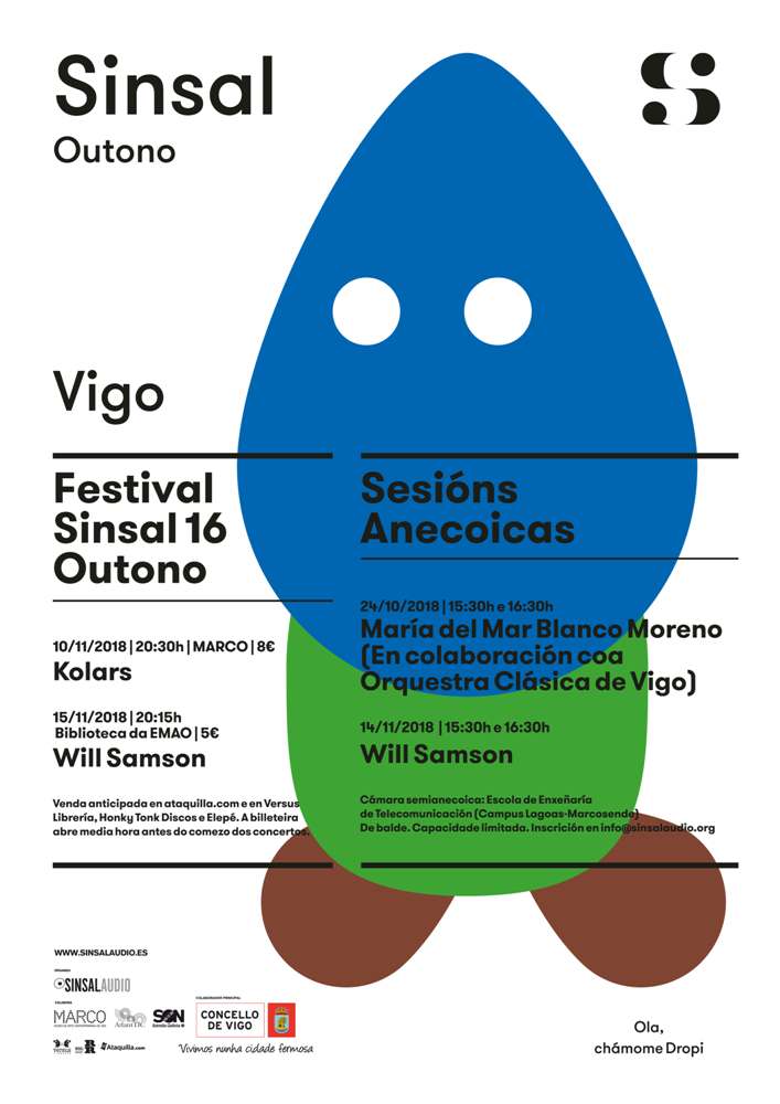 Festival Sinsal Outono, ciclo de conciertos en Vigo