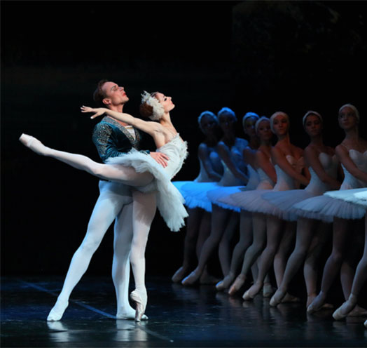 El lago de los cisnes, con Moscow state ballet en Vigo