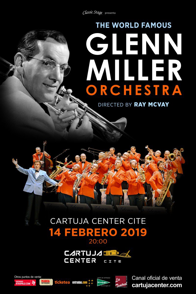 Glenn Miller Orchestra en Cartuja Center CITE de Sevilla en febrero