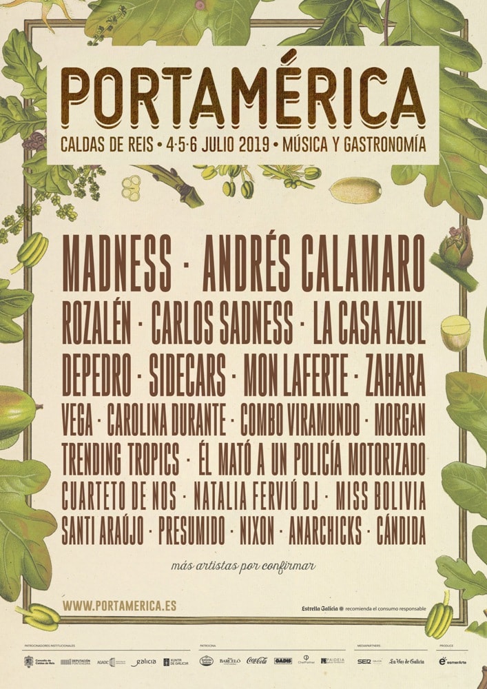 El festival Portamérica confirma a Madness, Andrés Calamaro, Rozalén, entre otros