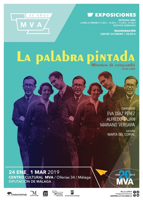 Exposición La Palabra Pintada Minervas de Vanguardia