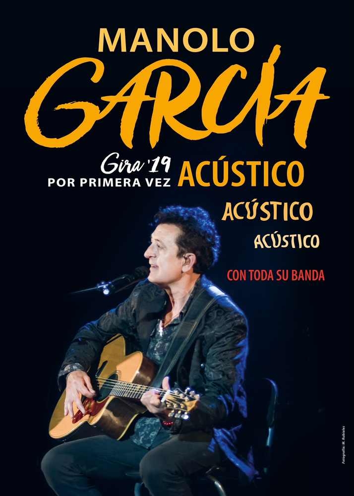 Manolo García y su primera gira acústica en Sevilla