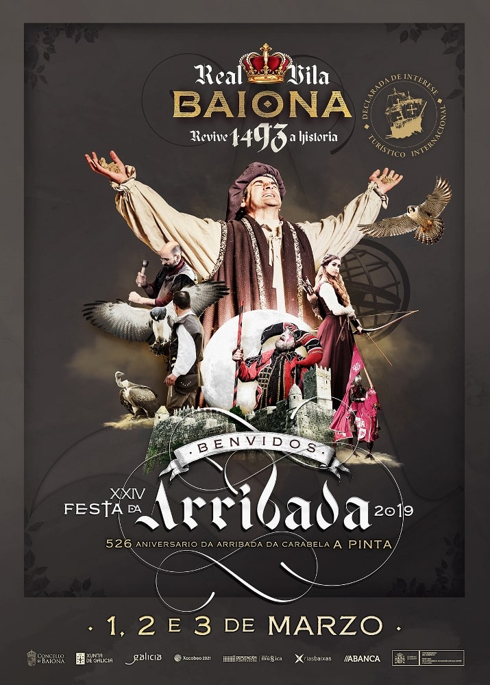 XXIV edición de la fiesta de la Arribada en Baiona