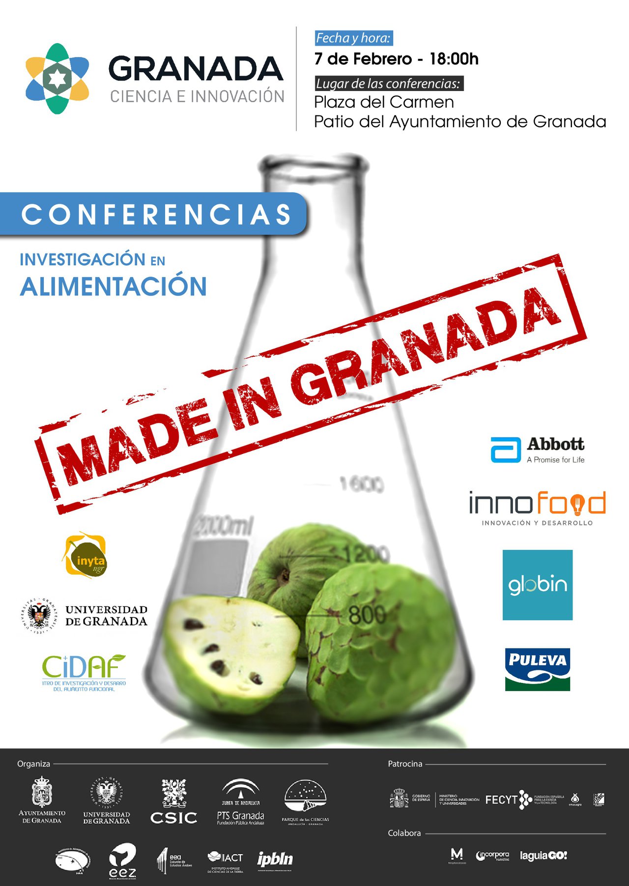 Conferencias sobre Alimentación Made in Granada