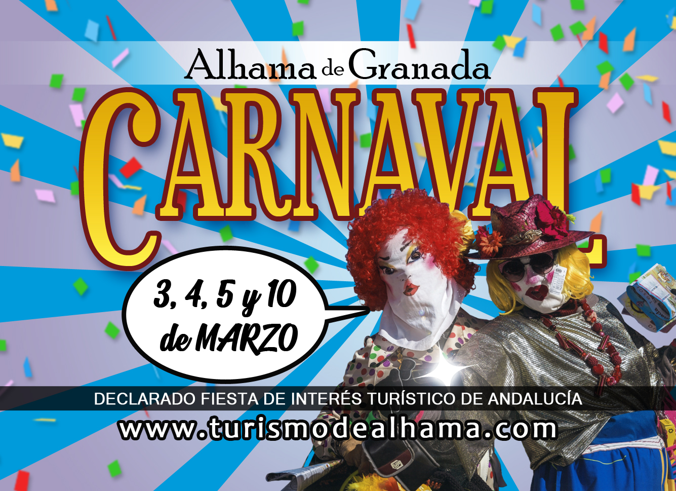 El Carnaval de Alhama en marzo, no te lo pierdas