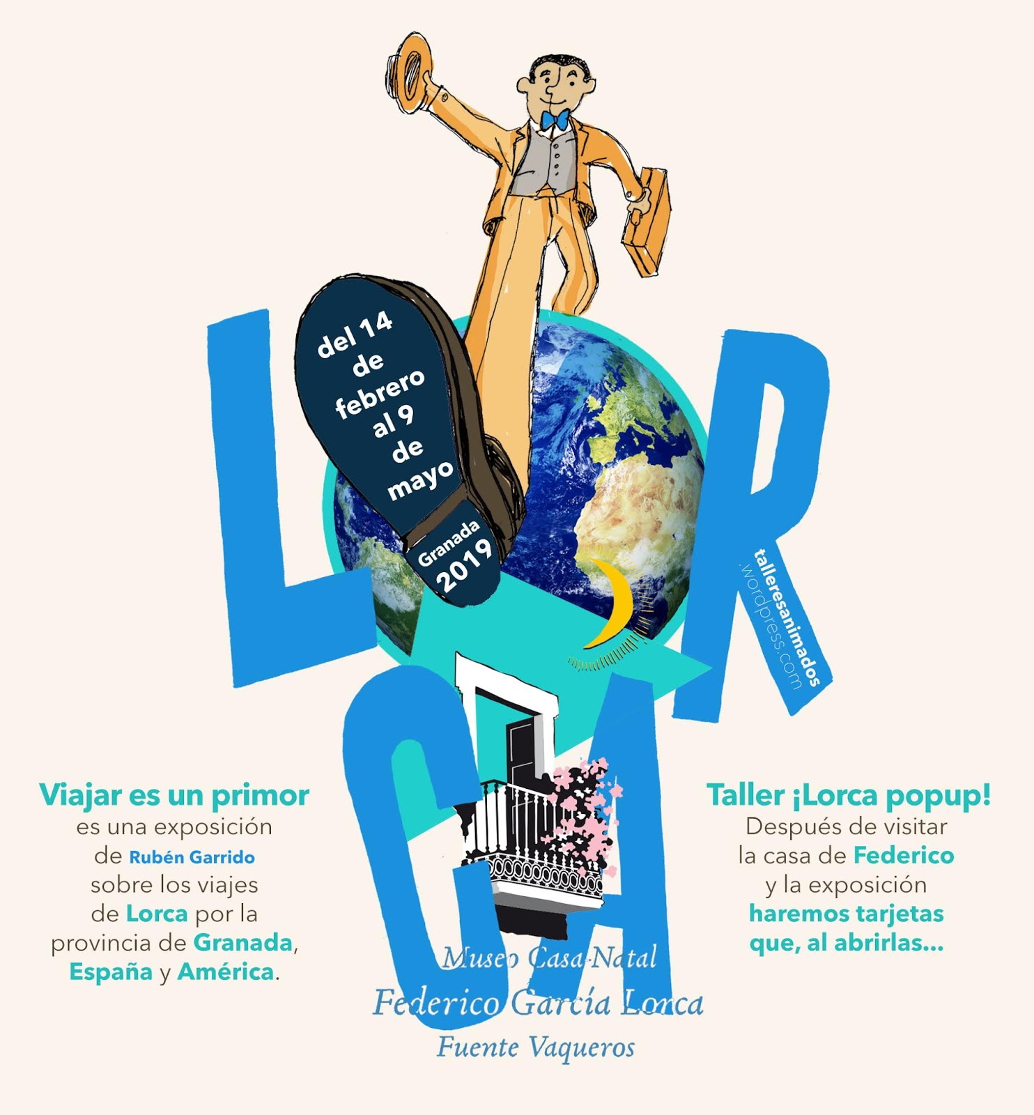 Exposición Viajar es un primor, idas y venidas de Federico García Lorca