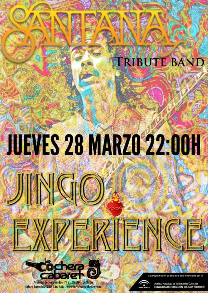 Jingo Experience rinde tributo a Santana en La Cochera Cabaret Málaga