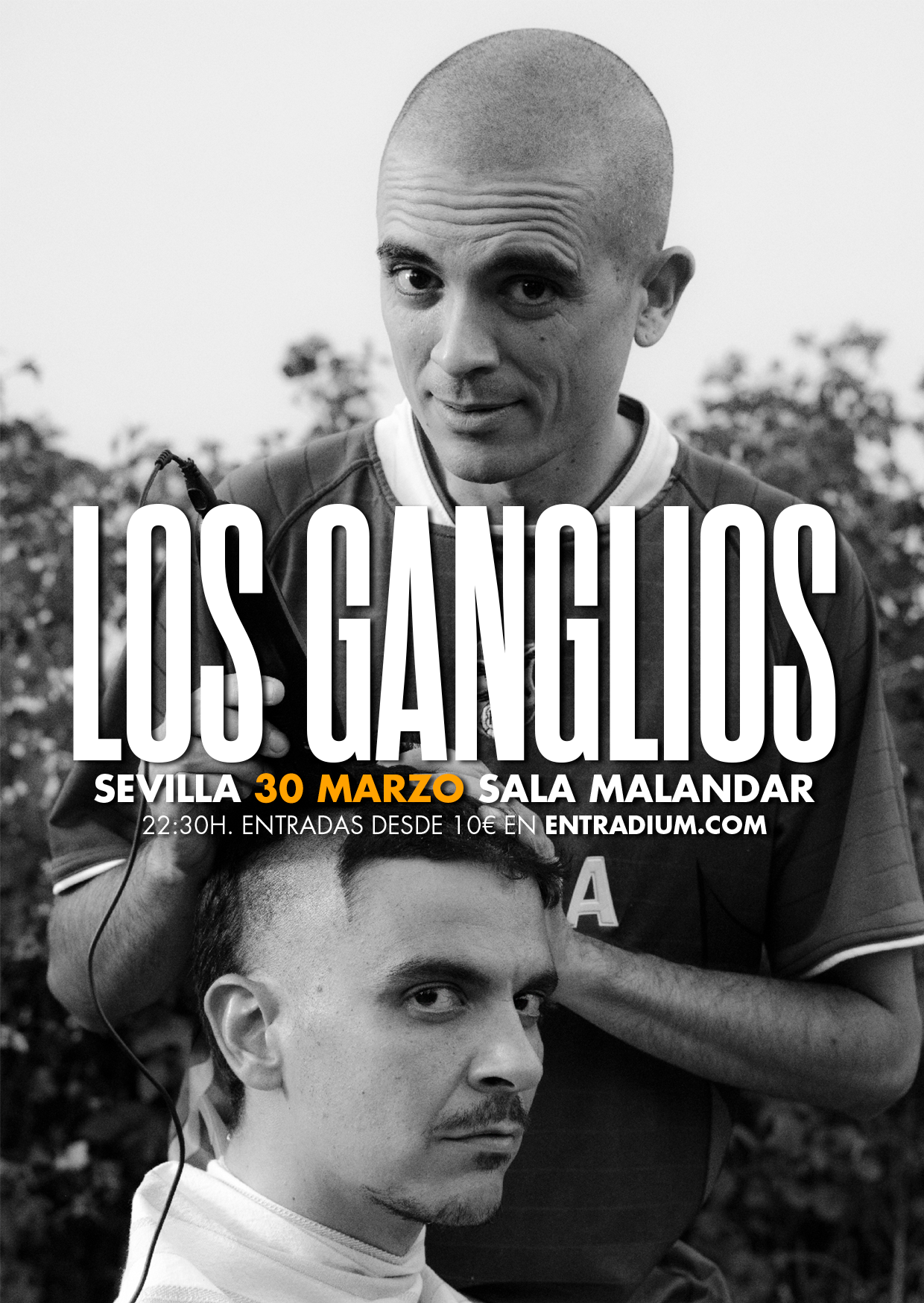 Los Ganglios en directo en Sala Malandar de Sevilla