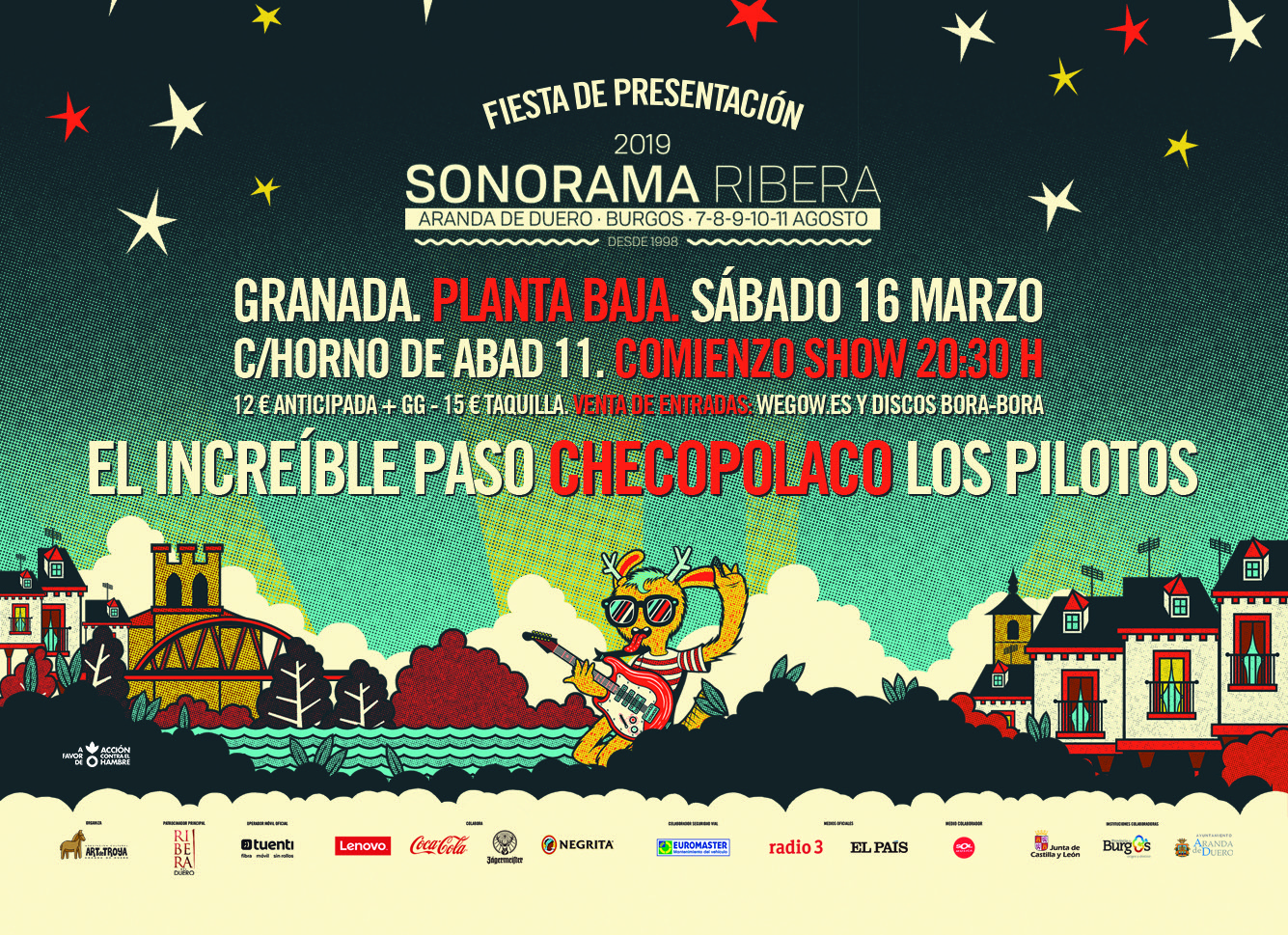 Fiesta Sonorama: El Increíble Paso, Checopolaco y Los Pilotos