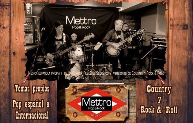 Mettro Pop & Rock concierto en la Taberna del náutico