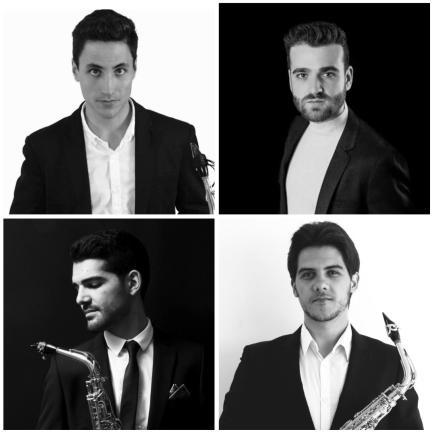 SQ4 Cuarteto de saxofones en concierto en el Teatro de la Maestranza de Sevilla