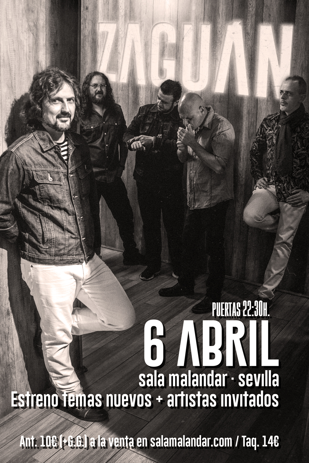 Zaguán presenta su nuevo EP en Sala Malandar de Sevilla