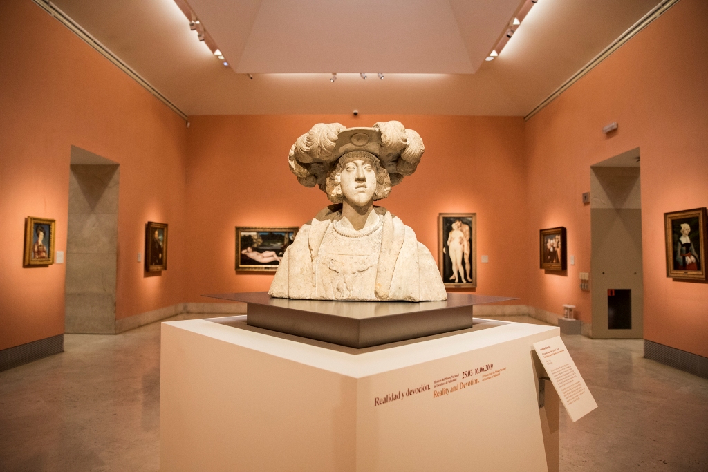 Exposición Realidad y devoción. 10 obras del  Museo Nacional de Escultura de Valladolid