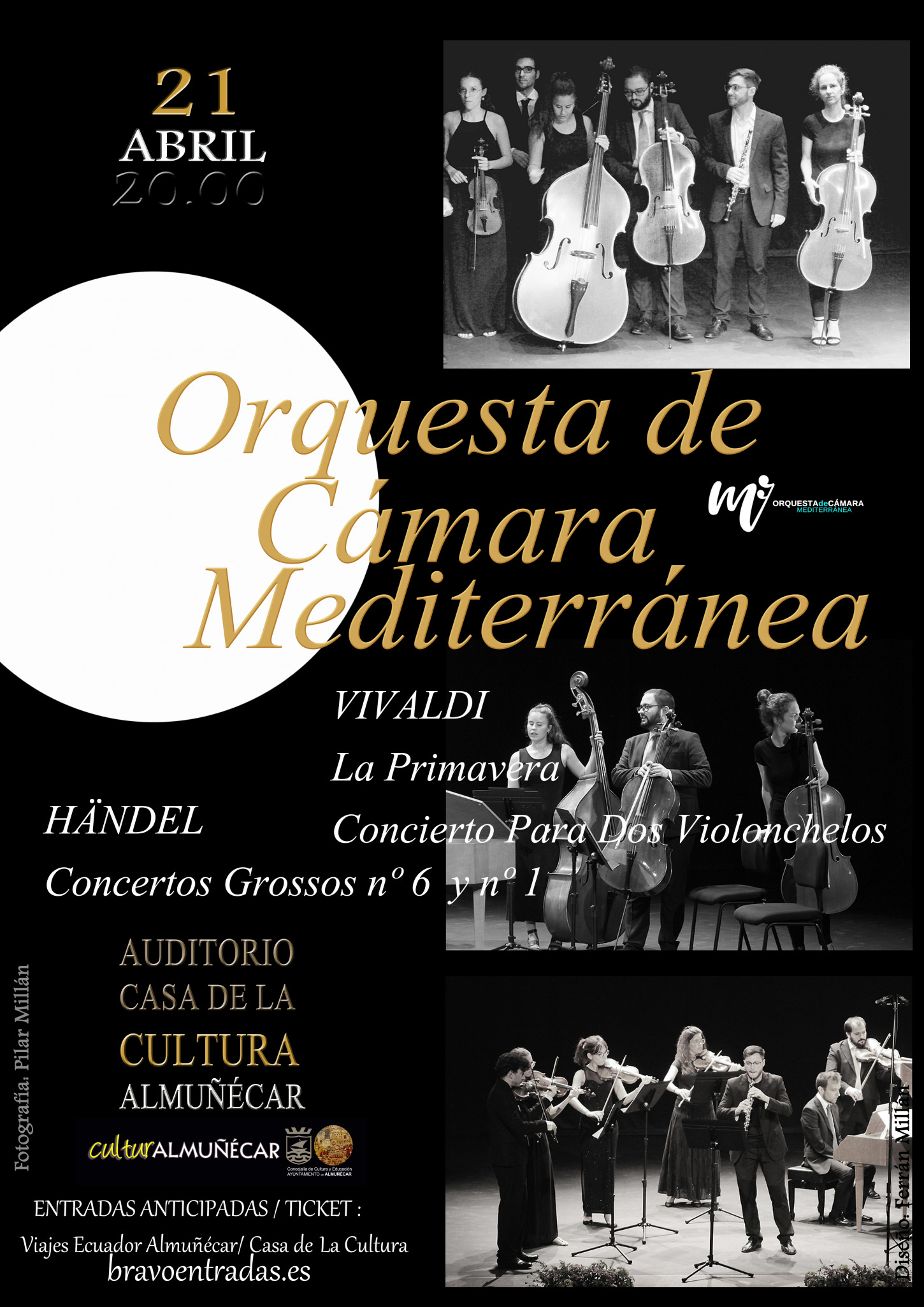 Concierto de Primavera de la Orquesta de Camara Mediterránea en Almuñécar