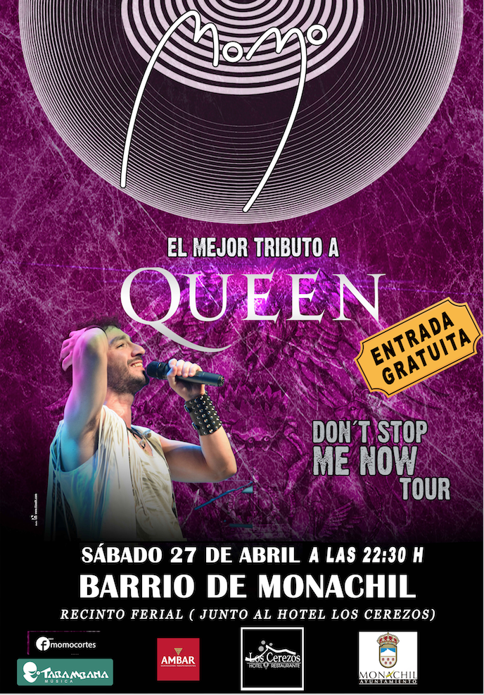 Concierto tributo a Queen en Barrio de Monachil en abril