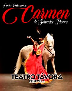 Carmen ópera flamenca de cornetas y tambores en Távora Teatro de Sevilla