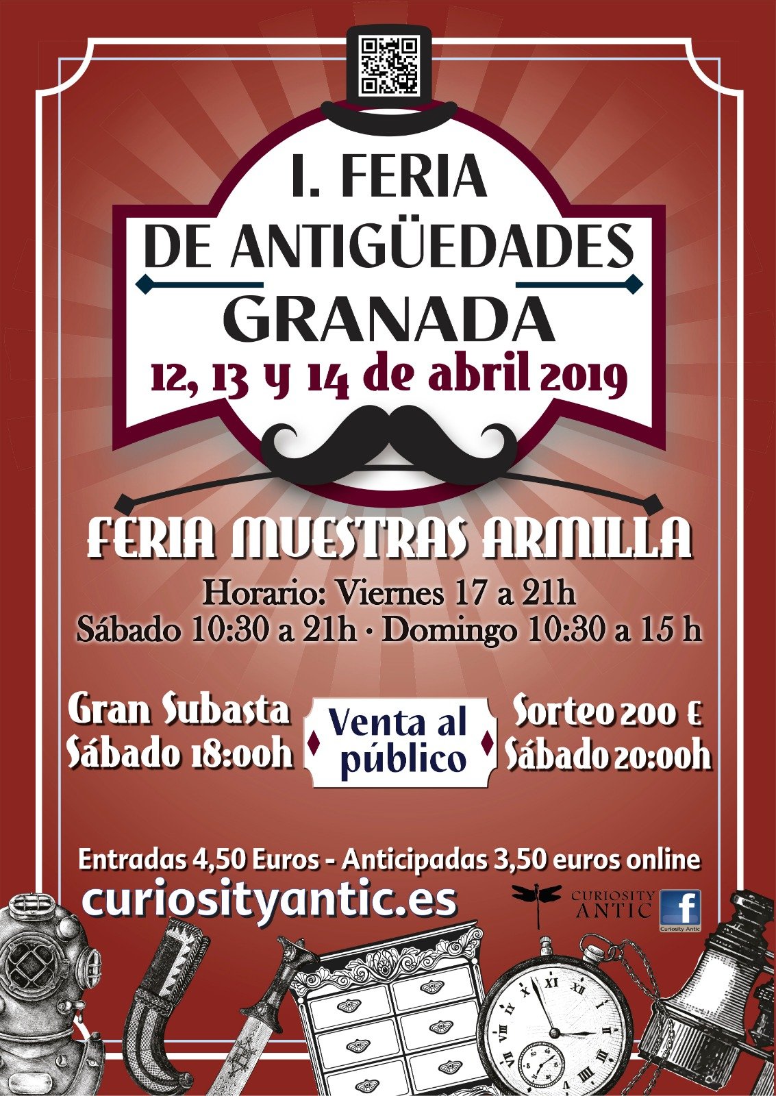 Llega en abril la I Feria de Antigüedades a Fermasa Granada