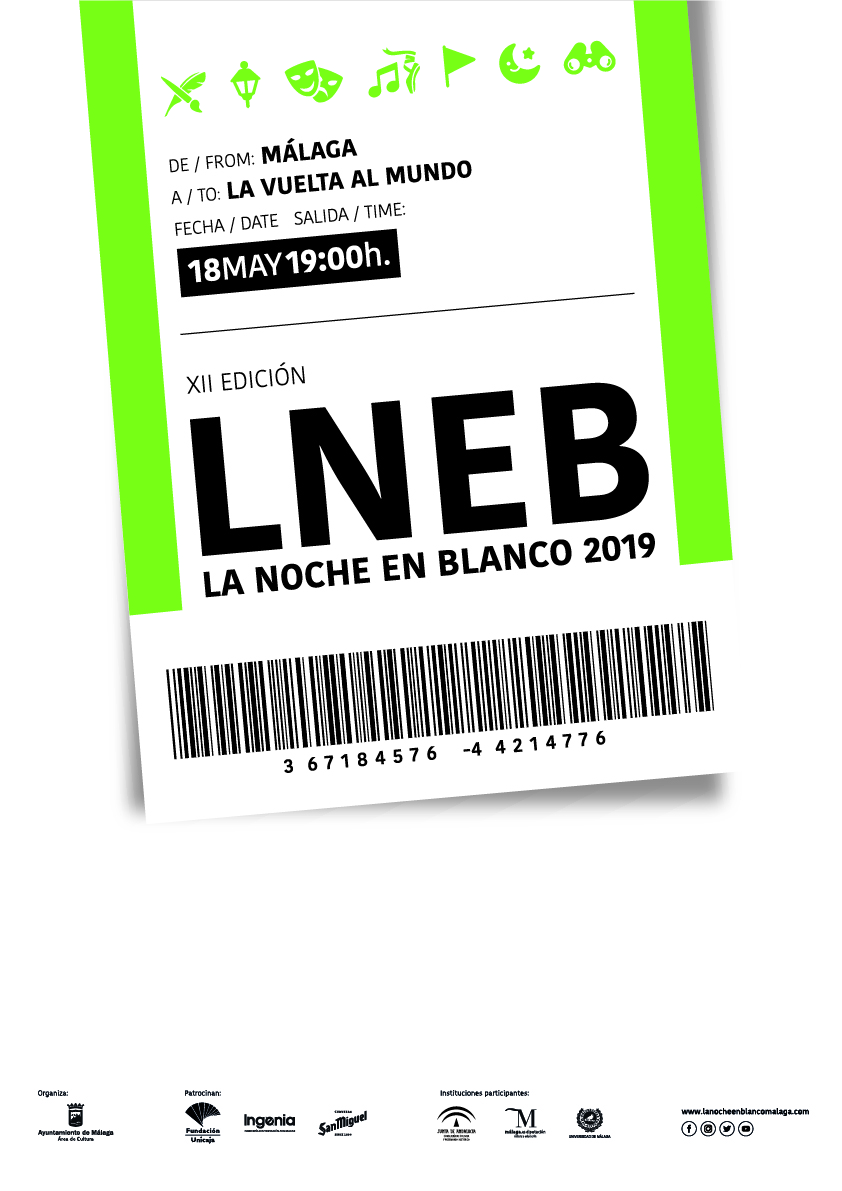 La Noche en Blanco 2019 en Málaga