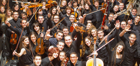 La Orquesta Joven de Andalucía en el Teatro de la Maestranza de Sevilla